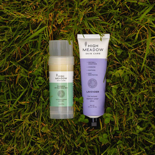 All Natural Lavender Lanolin Lotion + Eucalyptus All Over Body Balm Skin Stick
